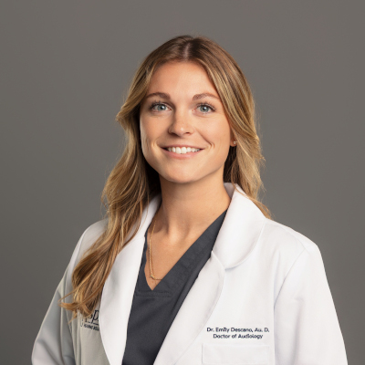 Emily Descano Indoor Taylor K. Nye, Au.D., CCC-A, Board-Certified Doctor of Audiology